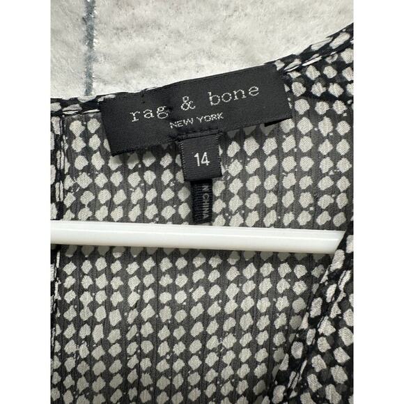 Rag & Bone Ultra Sheer Dress Cover Up Size 14 READ - Picture 5 of 10